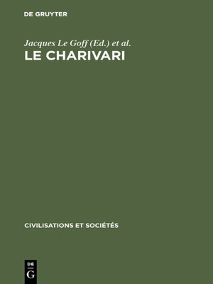 cover image of Le charivari